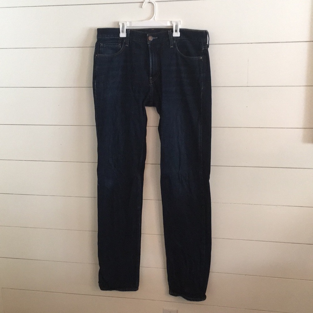 Hollister mens 34x36 classic straight jeans